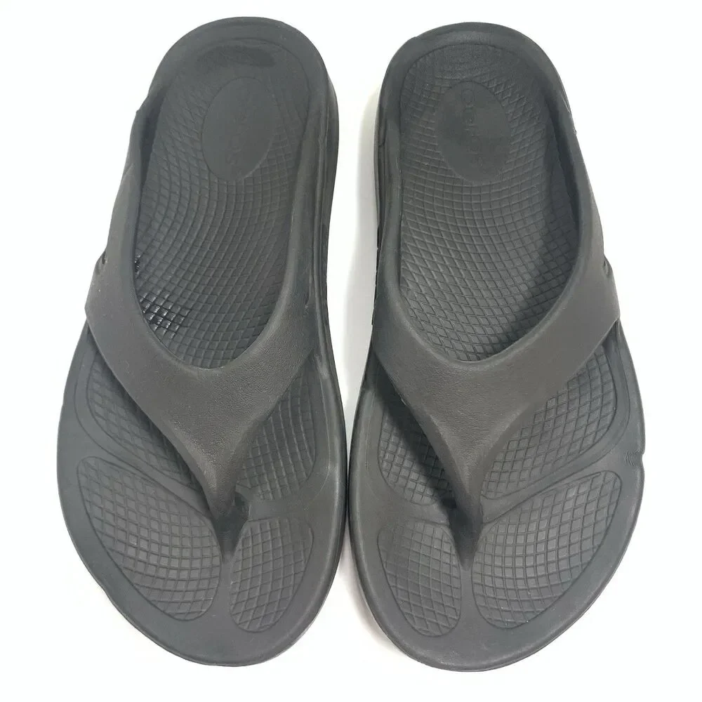 Oofos Slip-On Slides Thonged Comfort Sandals Size 6 Women’s